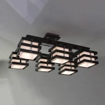 Потолочная люстра Citilux Киото CL133161 (220V, венге, куб)