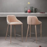 Стул полубарный Douglas, бархат бежевый Top Concept DOUGLAS 2000000000275