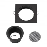 Светильник встраиваемый Novotech Morus 371002 черный IP20 GU10 50W 220V