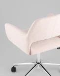 Стул офисный ROSS рогожка светло-розовый Stool Group арт.УТ000039439