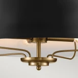 Потолочная люстра на штанге Kichler Luella KL-LUELLA-4P-BKB (220V)