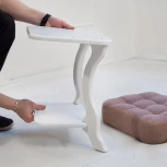 Банкетка Берже 26 белый ясень от фабрики Mebelik