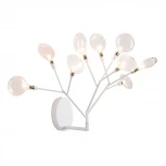 Бра Crystal Lux Evita AP9 WHITE/TRANSPARENT