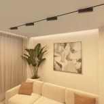 Трековый светильник однофазный 220V Denkirs Edder DK6434-BK (LED)