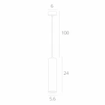 Подвесной светильник Arte Lamp Sirius A1524SP-1WH (220V, на проводе, круглые)