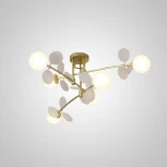 Потолочная люстра на штанге Matisse B D80 Gold White ImperiumLoft Matisse-B (194948-23) (220V, шар)