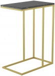Стол придиванный Агами Голд черный мрамор/золото от фабрики Mebelik