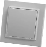 Выключатель одноклавишный (белый) Stekker Эрна 39043