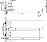 Смеситель Iddis Zodiac ZODSBL2i10 универсальный