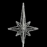 Макушка "Роза Ветров " 100 см, Белая, 220В Laitcom LC-13220 (IP65)