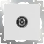 ТВ-розетка проходная (белый) Werkel W1184001 (a051116)