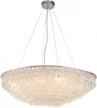 Подвесная люстра Indigo INTRIGO V000369 (220V, хрусталь, на тросе)