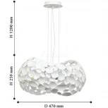 Подвесная люстра Favourite Gittus 2011-3PC