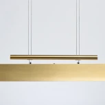 Подвесной линейный светильник светодиодный диммируемый с выключателем и ночным режимом DeMarkt Ральф 675013603