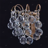 Бра MW-Light Жемчуг 232028201 (220V, хрусталь, подвески, шарики)