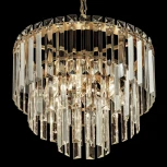 Подвесная люстра Citilux Фонда CL303163 (220V, хрусталь, на цепи)