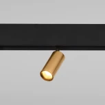 Трековый светильник магнитный 5W 4200K Cantors (латунь) Elektrostandard Slim Magnetic 85036/01