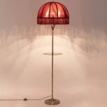 Торшер с полкой бахрома Citilux Базель CL407933T (220V, выключатель)