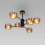 Потолочная люстра на штанге Eurosvet 70127/6 черный (220V)