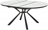 Стол VOLAND BIANCO TL-45 испанская керамика/ BLACK белый мрамор" М-City"