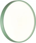 Настенно-потолочный светильник светодиодный Sonex Mavic 7743/CL COLOR SN пластик/белый/зеленый LED 30Вт 4000К D330 (220V, круглые, IP43)