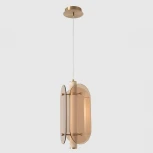 Подвесной светильник Crystal Lux AMARILLO SP18W LED BRASS (220V, на проводе)