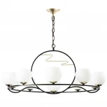 Подвесная люстра Lightstar Enna 762117 (220V, на цепи, шарики, кольцо)