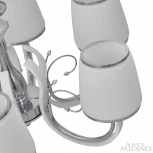 Подвесная люстра Arte Milano Florentia-9247 309247/6 Wh/Ni (220V, на цепи)