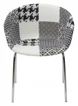 Стул M-City ART PATCHWORK-BW