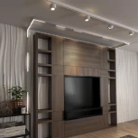 Трековый угловой светильник низковольтный диммируемый Novotech Flum 359501 SHINO белый LED 24W 48V 3000-6500K