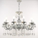 Подвесная люстра Bohemia AL7901 AL79101/10/250 A Ni (220V, подвески, на цепи, подсвечник, свеча)