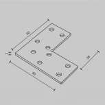 Соединитель угловой для накладного шинопровода Exility Maytoni Accessories for tracks Exility TRA034CL-21