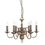 Подвесная люстра L'Arte Luce Olanda L19206.86 (220V, на цепи, подсвечник, свеча)