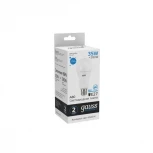 Лампочка светодиодная шар белая колба E27 35 Вт 2790 lm 6500K холодное белое свечение Gauss Elementary 70235