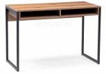 Письменный стол Notta Леон Лофт дуб делано темный / черный матовый 489684