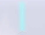 Угловой торшер светодиодный с пультом управления RGB Ambrella Comfort FL8025 (220V, выключатель)