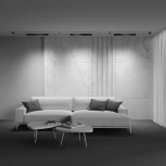 Трековый светильник ременной Downlight Maytoni Points Parity TR128B-24W3K-M-B 3000K 24Вт черный (48V)