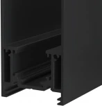 Шинопровод 1м S35 накладной/подвесной черный (магнитный) Maytoni Technical TRX004-211B