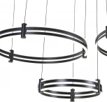 Подвесной светильник Zortes DUBLE-R ZRS.27510.03 (LED, 220V, на тросе, кольцо, IP21)