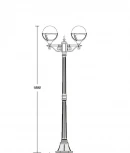 Наземный фонарь Oasis Light 88108 A Bl (220V, шар, IP44)