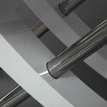 Стол ARNO (mod.EDT-H016) Белый (White) (мдф high gloss, закаленное стекло, металл)