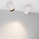 Встраиваемый точечный светильник SP-GABI-BUILT-FLAP-R50-9W Day4000 (WH, 36 deg, 230V) (Arlight, IP40 Металл) 049930 (LED)