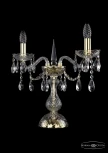 Интерьерная настольная лампа Bohemia 1413 1413L/2/141-39/G