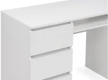Письменный стол Woodville Мадера СМП2.6 лдсп белый 520983