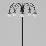 Торшер светодиодный с выключателем шарики Eurosvet Ragno 90194 черный (a070272) (регулировка яркости, 220V, шарики)