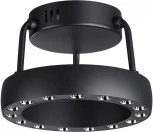 Светильник подвесной светодиодный Novotech Turn 359398 LED 12W вниз/5W вверх 220V 1360Лм 3000K (кольцо)