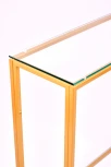 Консольный стол AllConsoles 1084-CG clear золотой