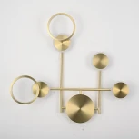 Настенный светильник Wi-Fi Zingy E Brass ImperiumLoft Zingy01 (LED, 220V, пульт управления)