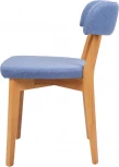 Стул R-Home Франк Блю-Лазур/Натур. Бук