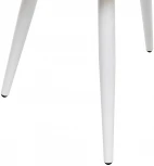 Стул с подлокотниками Вайд, каркас Белый, велюр Горчица 2500000185755 Leset